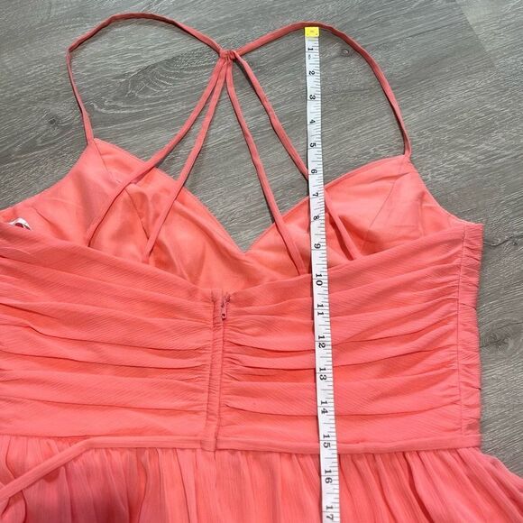 David’s Bridal Chiffon Mini Dress Size 8 - Picture 13 of 13